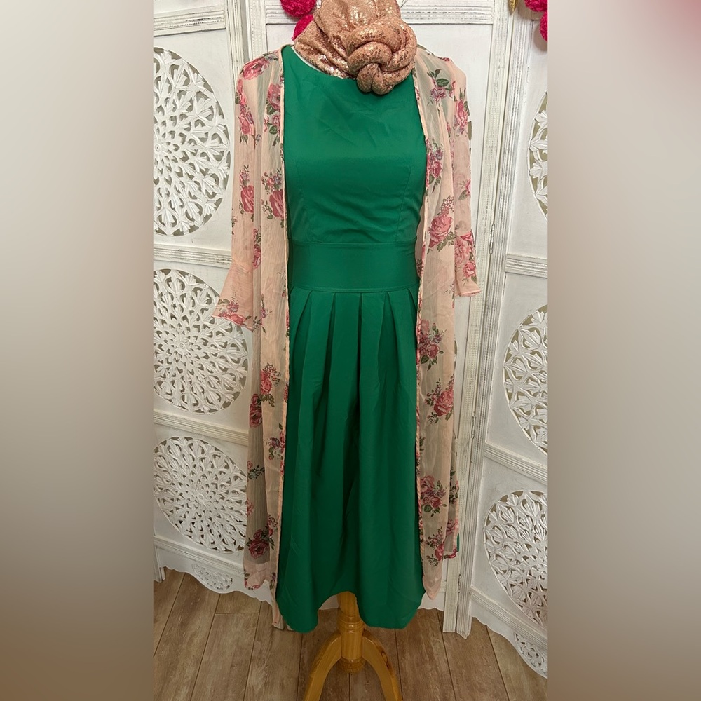 Vintage Floral Duster